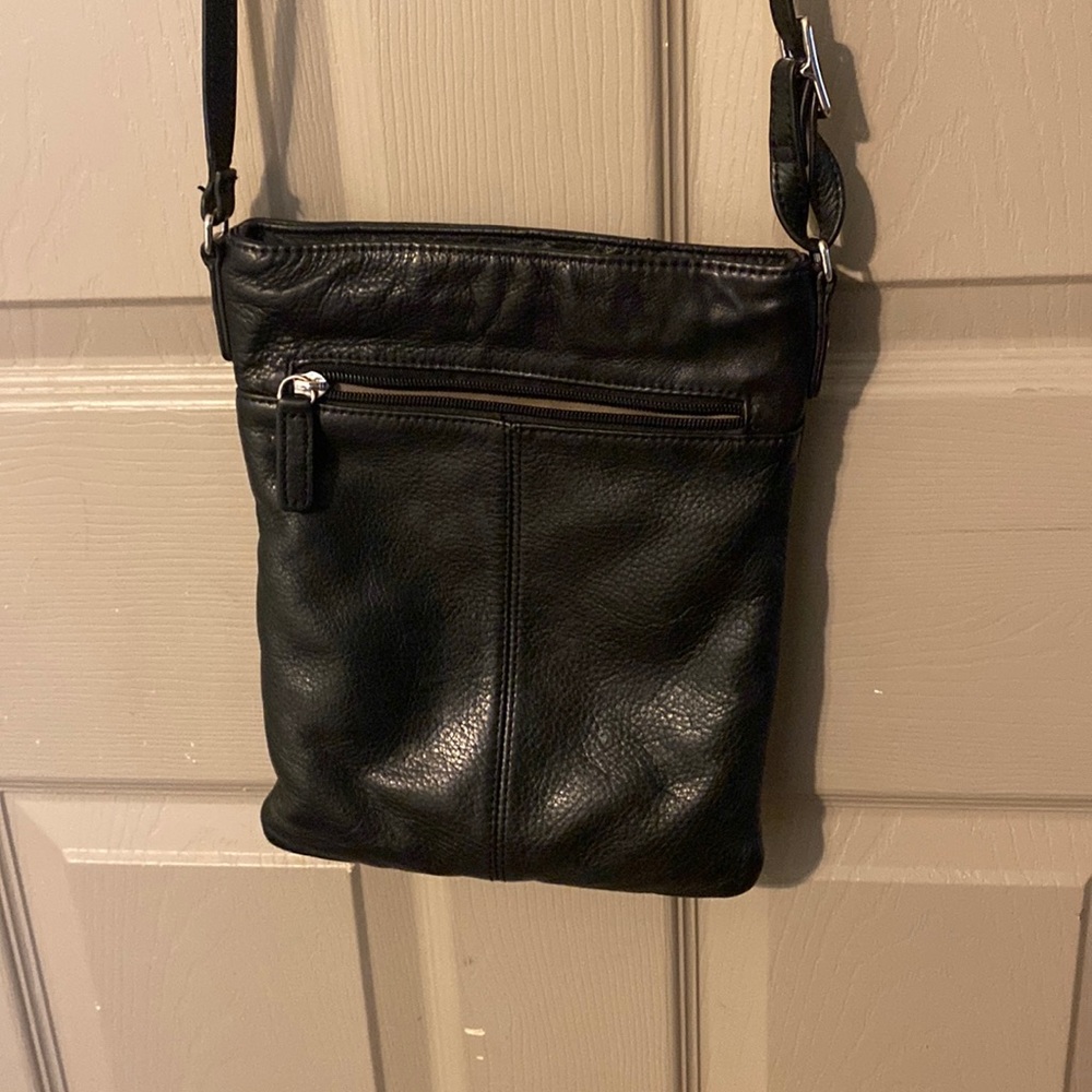 “MARGOT” Genuine Leather Crossbody Purse
